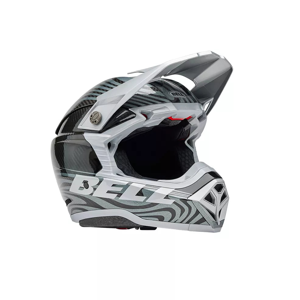 CASCO BELL MOTO-10 SPHERICAL 2025 CORTEX ARGENTO/GRIGIO ECE 06