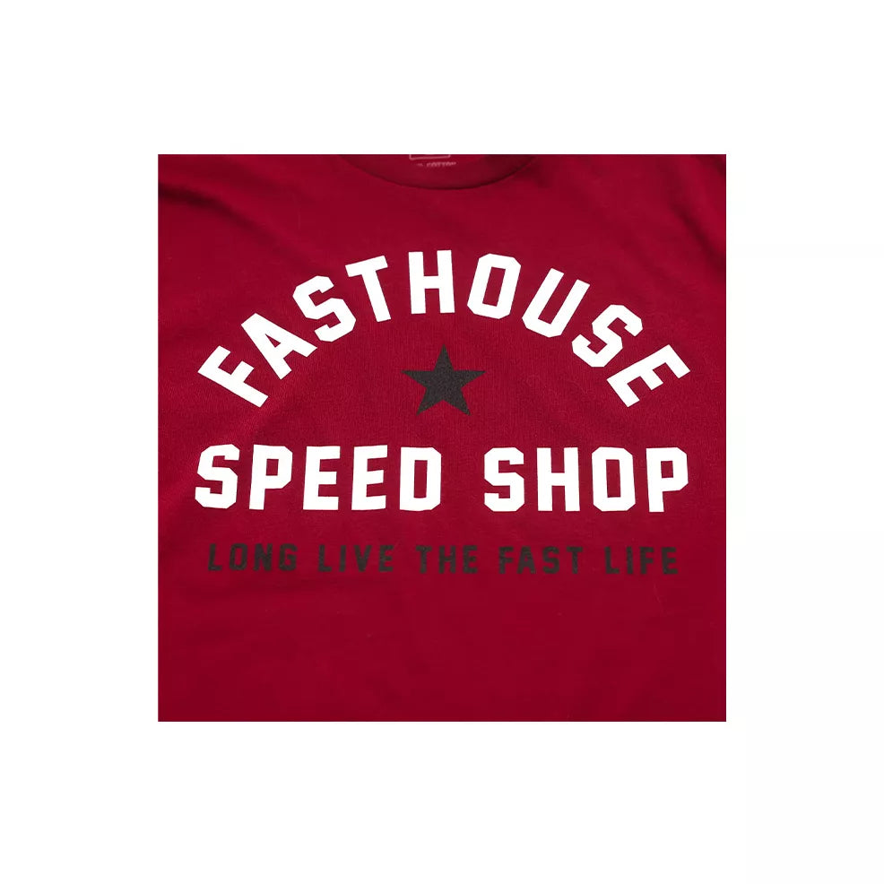 MAGLIETTA FASTHOUSE FAST LIFE 24.1 SS CARDINAL